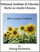 Ukraine National Anthem Orchestra sheet music cover